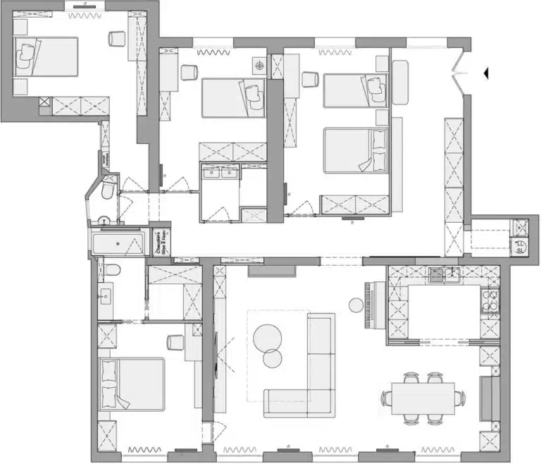pierre demours appartement 158m2 32