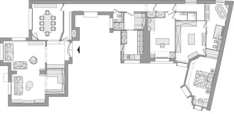 ranelagh appartement plan